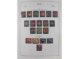 1849/1959, meist ungebrauchte und gestempelte Sammlung ab Altdeutschland mit Deutsches Reich, Deutsche Kolonien, Nebengebiete
