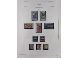 1849/1959, meist ungebrauchte und gestempelte Sammlung ab Altdeutschland mit Deutsches Reich, Deutsche Kolonien, Nebengebiete