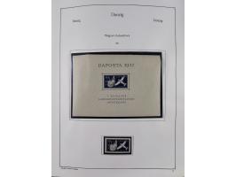 1849/1959, meist ungebrauchte und gestempelte Sammlung ab Altdeutschland mit Deutsches Reich, Deutsche Kolonien, Nebengebiete