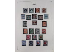 1849/1959, meist ungebrauchte und gestempelte Sammlung ab Altdeutschland mit Deutsches Reich, Deutsche Kolonien, Nebengebiete