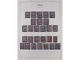 1849/1959, meist ungebrauchte und gestempelte Sammlung ab Altdeutschland mit Deutsches Reich, Deutsche Kolonien, Nebengebiete