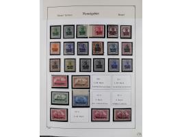 1849/1959, meist ungebrauchte und gestempelte Sammlung ab Altdeutschland mit Deutsches Reich, Deutsche Kolonien, Nebengebiete