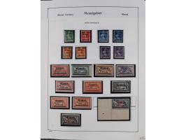 1849/1959, meist ungebrauchte und gestempelte Sammlung ab Altdeutschland mit Deutsches Reich, Deutsche Kolonien, Nebengebiete