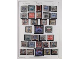 1849/1959, meist ungebrauchte und gestempelte Sammlung ab Altdeutschland mit Deutsches Reich, Deutsche Kolonien, Nebengebiete