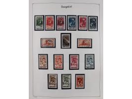 1849/1959, meist ungebrauchte und gestempelte Sammlung ab Altdeutschland mit Deutsches Reich, Deutsche Kolonien, Nebengebiete