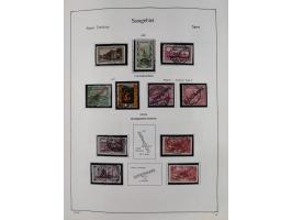 1849/1959, meist ungebrauchte und gestempelte Sammlung ab Altdeutschland mit Deutsches Reich, Deutsche Kolonien, Nebengebiete