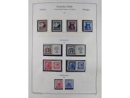 1849/1959, meist ungebrauchte und gestempelte Sammlung ab Altdeutschland mit Deutsches Reich, Deutsche Kolonien, Nebengebiete