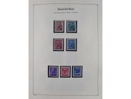 1849/1959, meist ungebrauchte und gestempelte Sammlung ab Altdeutschland mit Deutsches Reich, Deutsche Kolonien, Nebengebiete
