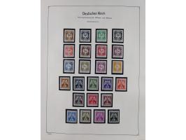 1849/1959, meist ungebrauchte und gestempelte Sammlung ab Altdeutschland mit Deutsches Reich, Deutsche Kolonien, Nebengebiete