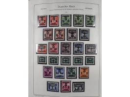 1849/1959, meist ungebrauchte und gestempelte Sammlung ab Altdeutschland mit Deutsches Reich, Deutsche Kolonien, Nebengebiete