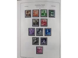 1849/1959, meist ungebrauchte und gestempelte Sammlung ab Altdeutschland mit Deutsches Reich, Deutsche Kolonien, Nebengebiete