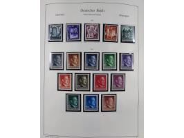 1849/1959, meist ungebrauchte und gestempelte Sammlung ab Altdeutschland mit Deutsches Reich, Deutsche Kolonien, Nebengebiete