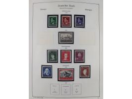 1849/1959, meist ungebrauchte und gestempelte Sammlung ab Altdeutschland mit Deutsches Reich, Deutsche Kolonien, Nebengebiete