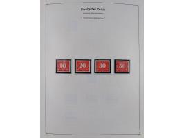 1849/1959, meist ungebrauchte und gestempelte Sammlung ab Altdeutschland mit Deutsches Reich, Deutsche Kolonien, Nebengebiete