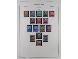 1849/1959, meist ungebrauchte und gestempelte Sammlung ab Altdeutschland mit Deutsches Reich, Deutsche Kolonien, Nebengebiete