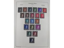 1849/1959, meist ungebrauchte und gestempelte Sammlung ab Altdeutschland mit Deutsches Reich, Deutsche Kolonien, Nebengebiete