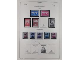 1849/1959, meist ungebrauchte und gestempelte Sammlung ab Altdeutschland mit Deutsches Reich, Deutsche Kolonien, Nebengebiete