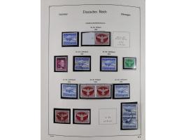 1849/1959, meist ungebrauchte und gestempelte Sammlung ab Altdeutschland mit Deutsches Reich, Deutsche Kolonien, Nebengebiete