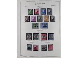 1849/1959, meist ungebrauchte und gestempelte Sammlung ab Altdeutschland mit Deutsches Reich, Deutsche Kolonien, Nebengebiete