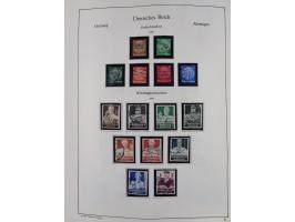 1849/1959, meist ungebrauchte und gestempelte Sammlung ab Altdeutschland mit Deutsches Reich, Deutsche Kolonien, Nebengebiete