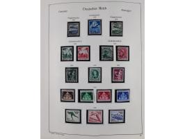 1849/1959, meist ungebrauchte und gestempelte Sammlung ab Altdeutschland mit Deutsches Reich, Deutsche Kolonien, Nebengebiete