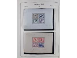 1849/1959, meist ungebrauchte und gestempelte Sammlung ab Altdeutschland mit Deutsches Reich, Deutsche Kolonien, Nebengebiete