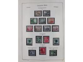 1849/1959, meist ungebrauchte und gestempelte Sammlung ab Altdeutschland mit Deutsches Reich, Deutsche Kolonien, Nebengebiete