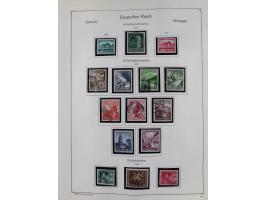 1849/1959, meist ungebrauchte und gestempelte Sammlung ab Altdeutschland mit Deutsches Reich, Deutsche Kolonien, Nebengebiete