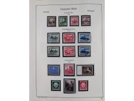 1849/1959, meist ungebrauchte und gestempelte Sammlung ab Altdeutschland mit Deutsches Reich, Deutsche Kolonien, Nebengebiete