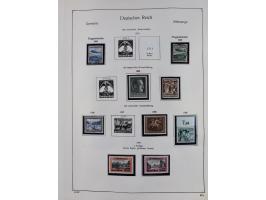 1849/1959, meist ungebrauchte und gestempelte Sammlung ab Altdeutschland mit Deutsches Reich, Deutsche Kolonien, Nebengebiete