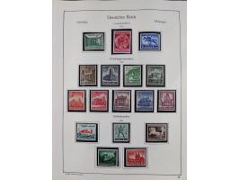 1849/1959, meist ungebrauchte und gestempelte Sammlung ab Altdeutschland mit Deutsches Reich, Deutsche Kolonien, Nebengebiete