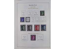 1849/1959, meist ungebrauchte und gestempelte Sammlung ab Altdeutschland mit Deutsches Reich, Deutsche Kolonien, Nebengebiete