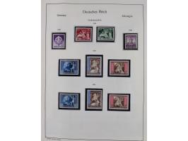 1849/1959, meist ungebrauchte und gestempelte Sammlung ab Altdeutschland mit Deutsches Reich, Deutsche Kolonien, Nebengebiete