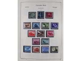 1849/1959, meist ungebrauchte und gestempelte Sammlung ab Altdeutschland mit Deutsches Reich, Deutsche Kolonien, Nebengebiete