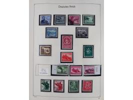 1849/1959, meist ungebrauchte und gestempelte Sammlung ab Altdeutschland mit Deutsches Reich, Deutsche Kolonien, Nebengebiete
