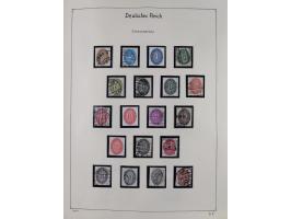 1849/1959, meist ungebrauchte und gestempelte Sammlung ab Altdeutschland mit Deutsches Reich, Deutsche Kolonien, Nebengebiete