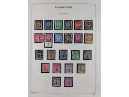 1849/1959, meist ungebrauchte und gestempelte Sammlung ab Altdeutschland mit Deutsches Reich, Deutsche Kolonien, Nebengebiete