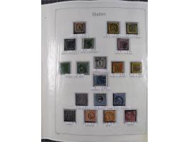 1849/1959, meist ungebrauchte und gestempelte Sammlung ab Altdeutschland mit Deutsches Reich, Deutsche Kolonien, Nebengebiete