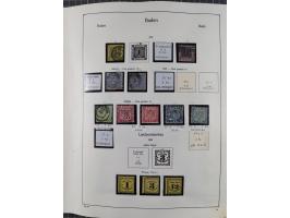 1849/1959, meist ungebrauchte und gestempelte Sammlung ab Altdeutschland mit Deutsches Reich, Deutsche Kolonien, Nebengebiete