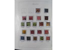 1849/1959, meist ungebrauchte und gestempelte Sammlung ab Altdeutschland mit Deutsches Reich, Deutsche Kolonien, Nebengebiete
