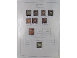 1849/1959, meist ungebrauchte und gestempelte Sammlung ab Altdeutschland mit Deutsches Reich, Deutsche Kolonien, Nebengebiete