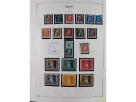 1849/1959, meist ungebrauchte und gestempelte Sammlung ab Altdeutschland mit Deutsches Reich, Deutsche Kolonien, Nebengebiete