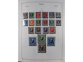 1849/1959, meist ungebrauchte und gestempelte Sammlung ab Altdeutschland mit Deutsches Reich, Deutsche Kolonien, Nebengebiete