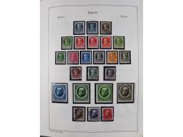 1849/1959, meist ungebrauchte und gestempelte Sammlung ab Altdeutschland mit Deutsches Reich, Deutsche Kolonien, Nebengebiete