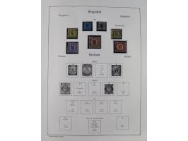 1849/1959, meist ungebrauchte und gestempelte Sammlung ab Altdeutschland mit Deutsches Reich, Deutsche Kolonien, Nebengebiete