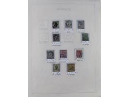 1849/1959, meist ungebrauchte und gestempelte Sammlung ab Altdeutschland mit Deutsches Reich, Deutsche Kolonien, Nebengebiete