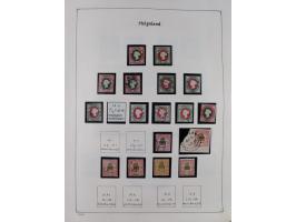 1849/1959, meist ungebrauchte und gestempelte Sammlung ab Altdeutschland mit Deutsches Reich, Deutsche Kolonien, Nebengebiete