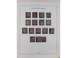 1849/1959, meist ungebrauchte und gestempelte Sammlung ab Altdeutschland mit Deutsches Reich, Deutsche Kolonien, Nebengebiete