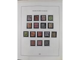 1849/1959, meist ungebrauchte und gestempelte Sammlung ab Altdeutschland mit Deutsches Reich, Deutsche Kolonien, Nebengebiete