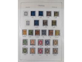 1849/1959, meist ungebrauchte und gestempelte Sammlung ab Altdeutschland mit Deutsches Reich, Deutsche Kolonien, Nebengebiete